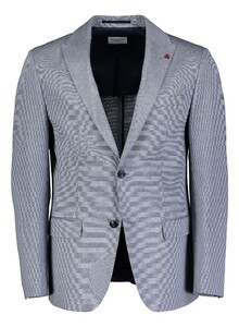 Roy Robson Slim Fit Cupro blend Jersey Colbert Licht Blauw