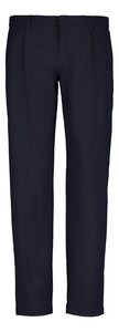 Roy Robson Slim Fit Stretch Pleated Pants Dark Evening Blue