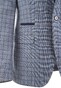 Roy Robson Structured Check Colbert Blauw