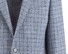 Roy Robson Structured Check Jacket Blue