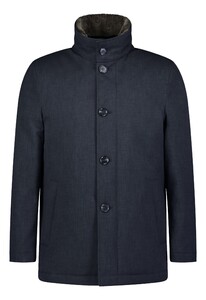 Roy Robson Tech Fashion Coat Jack Donker Blauw