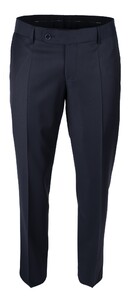 Roy Robson Uni Wool Flat Front Pantalon Donker Blauw