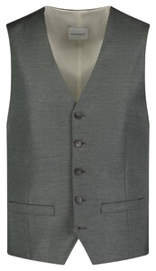Roy Robson Wool Blend Faux-Uni Tonal Buttons Gilet Groen