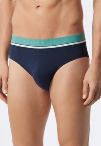 Schiesser 95/5 Rio-Slip Organic Cotton Elastic Waistband 3Pack Ondermode Assorti