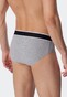 Schiesser 95/5 Rio-Slip Organic Cotton Elastic Waistband 3Pack Underwear Grey