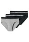 Schiesser 95/5 Rio-Slip Organic Cotton Elastic Waistband 3Pack Underwear Multi