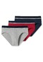 Schiesser 95/5 Rio-Slip Organic Cotton Elastic Waistband 3Pack Underwear Multicolor