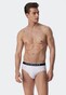 Schiesser 95/5 Rio-Slip Organic Cotton Elastic Waistband 3Pack Underwear White