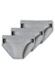Schiesser 95/5 Rio-Slip Organic Cotton Side Stripes 3Pack Underwear Grey