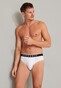 Schiesser 95/5 Rio-Slips Organic Cotton Elastic Waistband 3Pack Underwear White