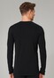 Schiesser 95/5 Shirt Organic Cotton Round Neck T-Shirt Zwart