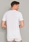 Schiesser 95/5 Shirt Short Sleeve Organic Cotton Round Neck 2Pack Ondermode Wit