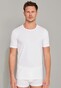 Schiesser 95/5 Shirt Short Sleeve Organic Cotton Round Neck 2Pack Ondermode Wit