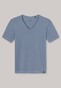 Schiesser 95/5 Shirt V-Neck Ondermode Grijs-Blauw