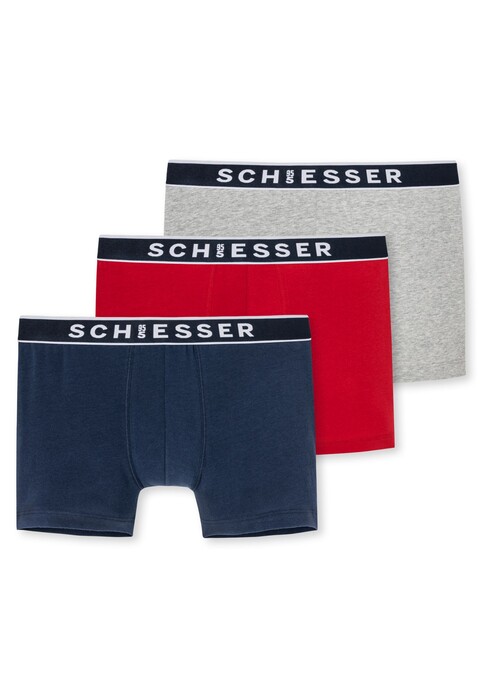 Schiesser 95/5 Shorts 3Pack Ondermode Assorti