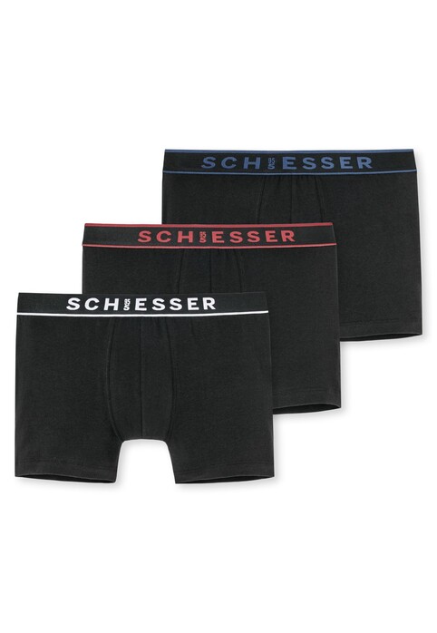 Schiesser 95/5 Shorts 3Pack Ondermode Multicolor