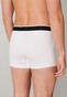 Schiesser 95/5 Shorts Organic Cotton Elastic Waistband 3Pack Ondermode Wit