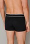 Schiesser 95/5 Shorts Organic Cotton Elastic Waistband 3Pack Ondermode Zwart