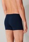 Schiesser 95/5 Shorts Organic Cotton Side Stripes 3Pack Underwear Dark Evening Blue