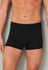 Schiesser 95/5 Shorts Organic Cotton Underwear Black