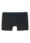 Schiesser 95/5 Shorts Underwear Black Melange Dark