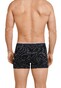 Schiesser 95/5 Shorts Underwear Black Melange Dark