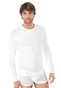 Schiesser 95-5 T-Shirt Lange Mouw Ondermode Wit