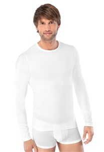 Schiesser 95-5 T-Shirt Lange Mouw Underwear White