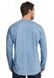 Schiesser Button T-Shirt Long Sleeve Mix & Relax Licht Blue Melange