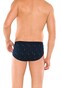 Schiesser Cotton Essentials Feinripp Sports Brief Underwear Navy