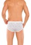 Schiesser Cotton Essentials Feinripp Sports Brief Underwear White