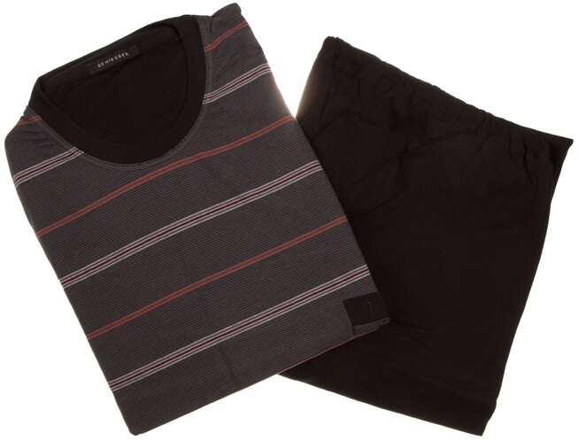 Schiesser Dark Stripes Nightwear Multicolor
