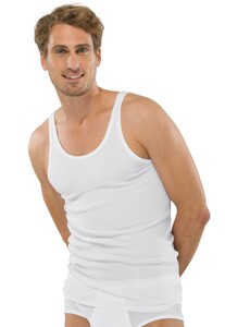 Schiesser Doppelripp Singlet Underwear White