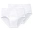 Schiesser Doppelripp Sports Brief 2Pack Underwear White