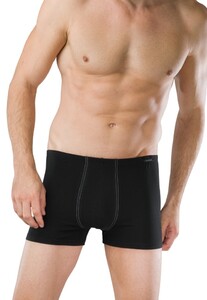 Schiesser Essential Slips Shorts 2Pack Underwear Black