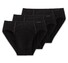 Schiesser Essential Slips Supermini 3Pack Underwear Black