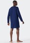 Schiesser Essentials Nightwear Nachthemd Nachtmode Royal Blue-Dark Blue
