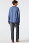 Schiesser Fashion Nightwear Organic Cotton Jeans Blue
