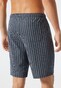 Schiesser Fashion Nightwear Organic Cotton Short Pyjama Nachtmode Jeans Blauw