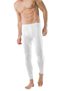 Schiesser Feinripp Long Johns Underwear White