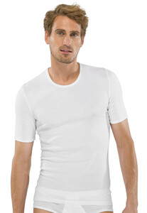 Schiesser Feinripp T-Shirt Underwear White