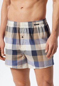 Schiesser Fun Prints Check Boxershorts 2Pack Underwear Multi