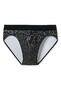 Schiesser Long Life Cotton Rio-Slip Underwear Black Melange Dark