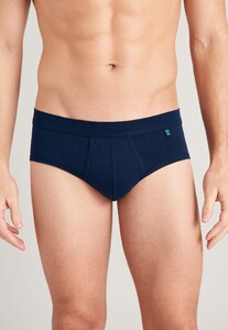 Schiesser Long Life Cotton Sports Brief Ondermode Midnight Navy