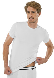 Schiesser Micro T-Shirt Ondermode Wit