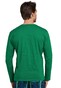 Schiesser Mix & Relax Cotton T-Shirt V-Hals Donker Groen
