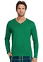 Schiesser Mix & Relax Cotton T-Shirt V-Hals Donker Groen