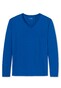 Schiesser Mix & Relax Cotton T-Shirt V-Hals Royal Blue