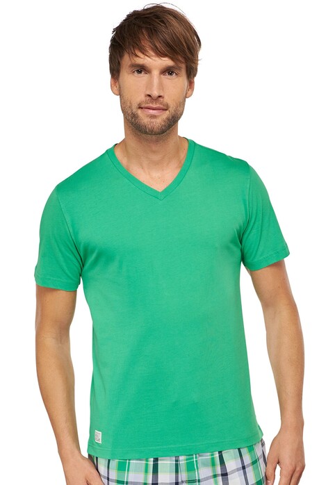 Schiesser Mix & Relax T-Shirt Groen
