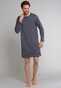 Schiesser Nachthemd Ebony Nightwear Anthracite Grey